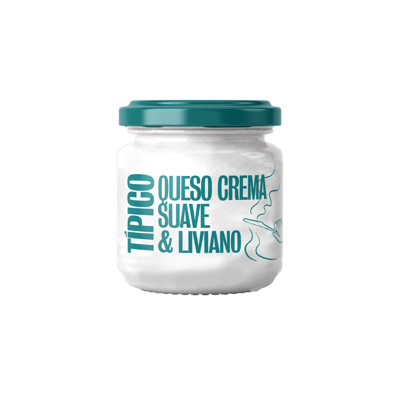 Típico Queso Crema Suave & Liviano