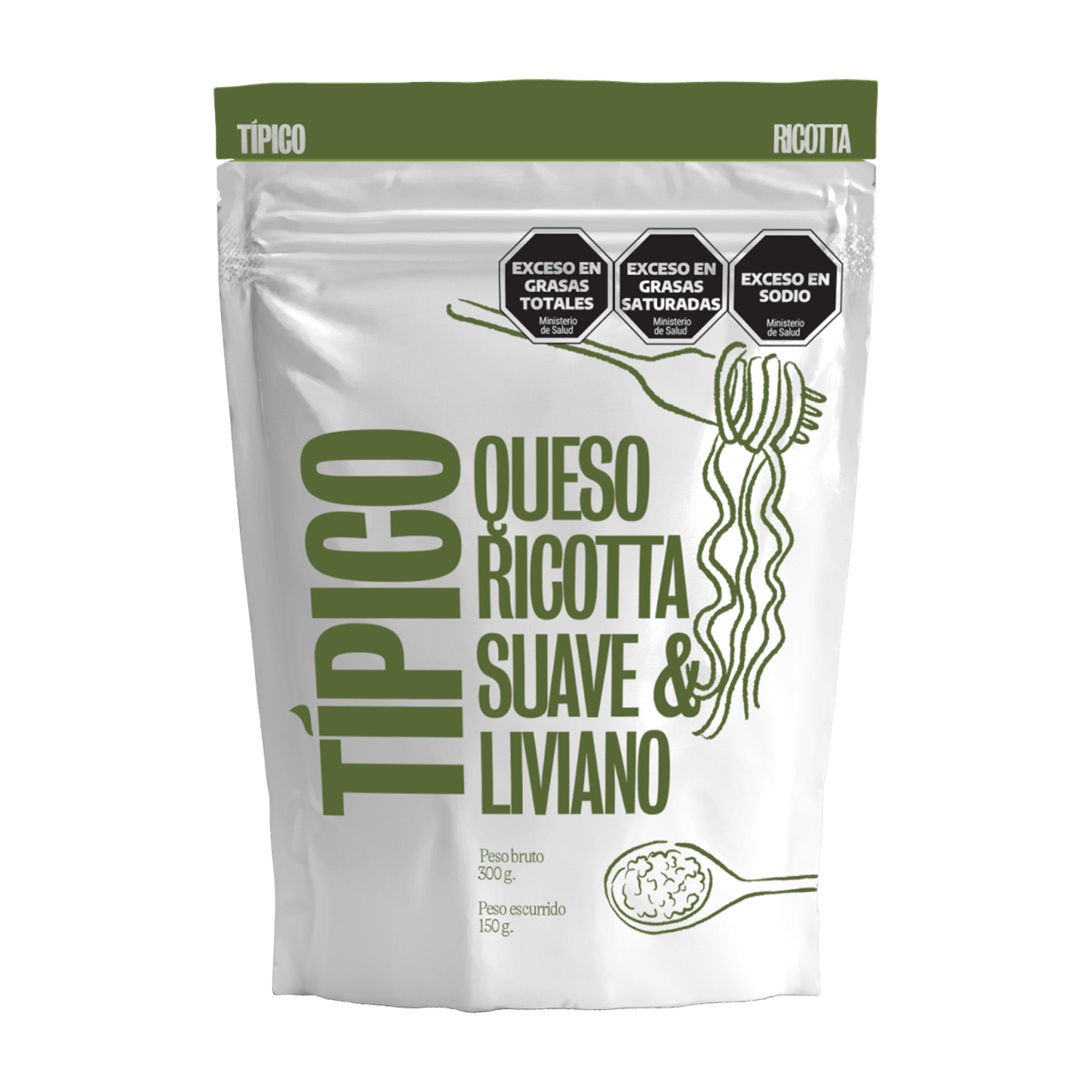 Típico Quedo Ricotta Suave & Fresco